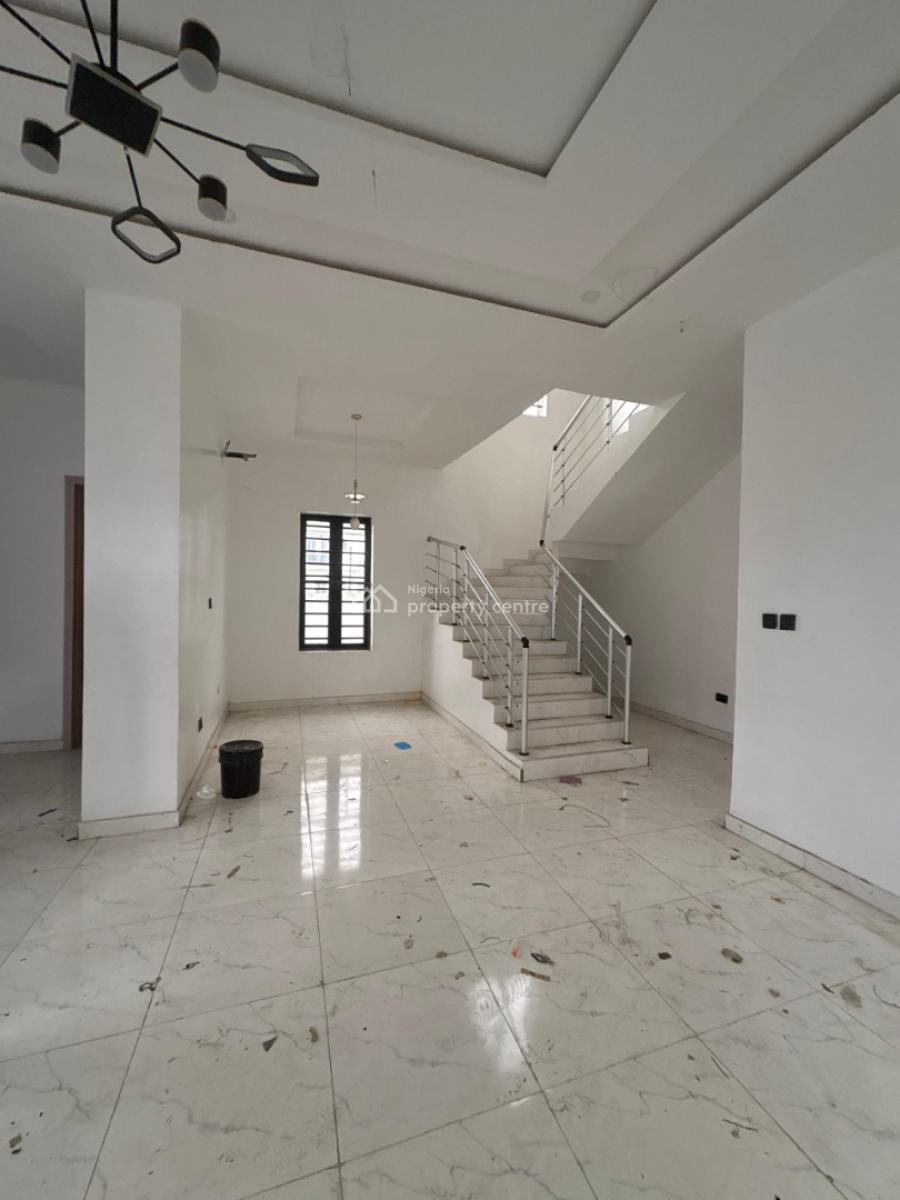 Brand New 5 Bedroom with Bq Secured Estate, Sangotedo, Ajah, Lagos, Detached Duplex for Rent