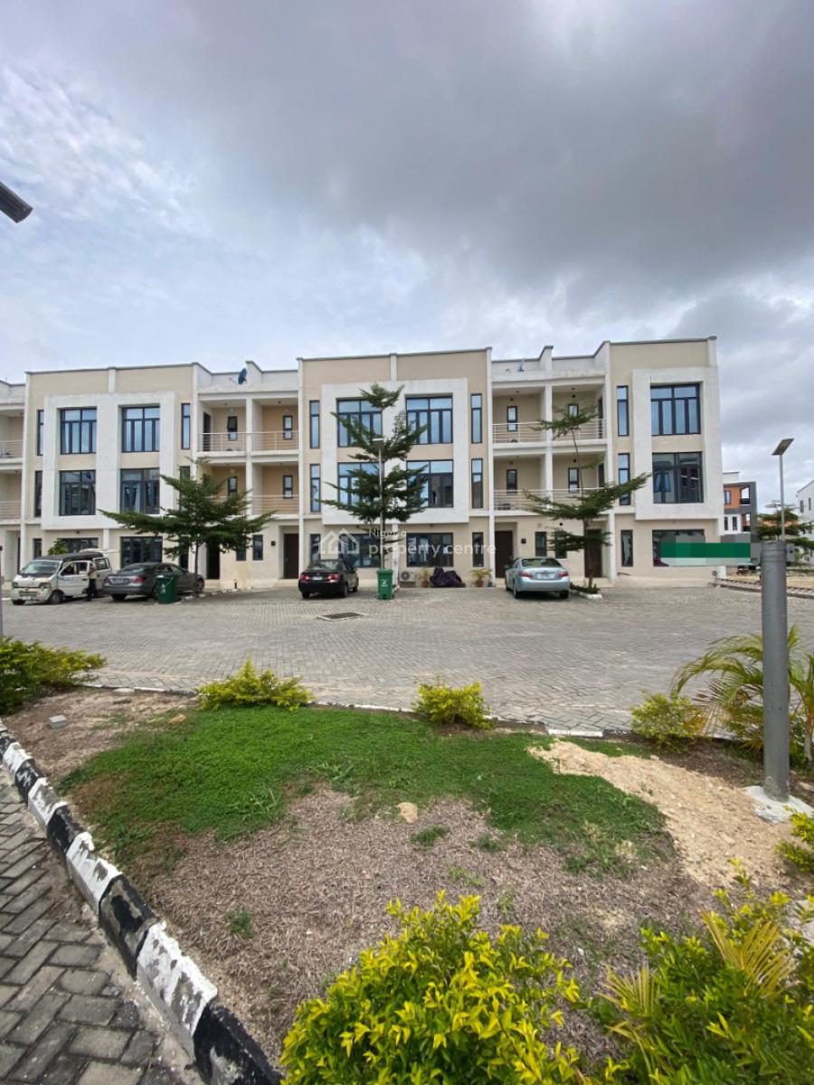 4 Bedroom Terrace Duplex with Bq, Osapa, Lekki, Lagos, Terraced Duplex for Rent