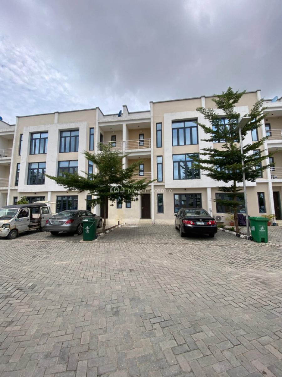 4 Bedroom Terrace Duplex with Bq, Osapa, Lekki, Lagos, Terraced Duplex for Rent