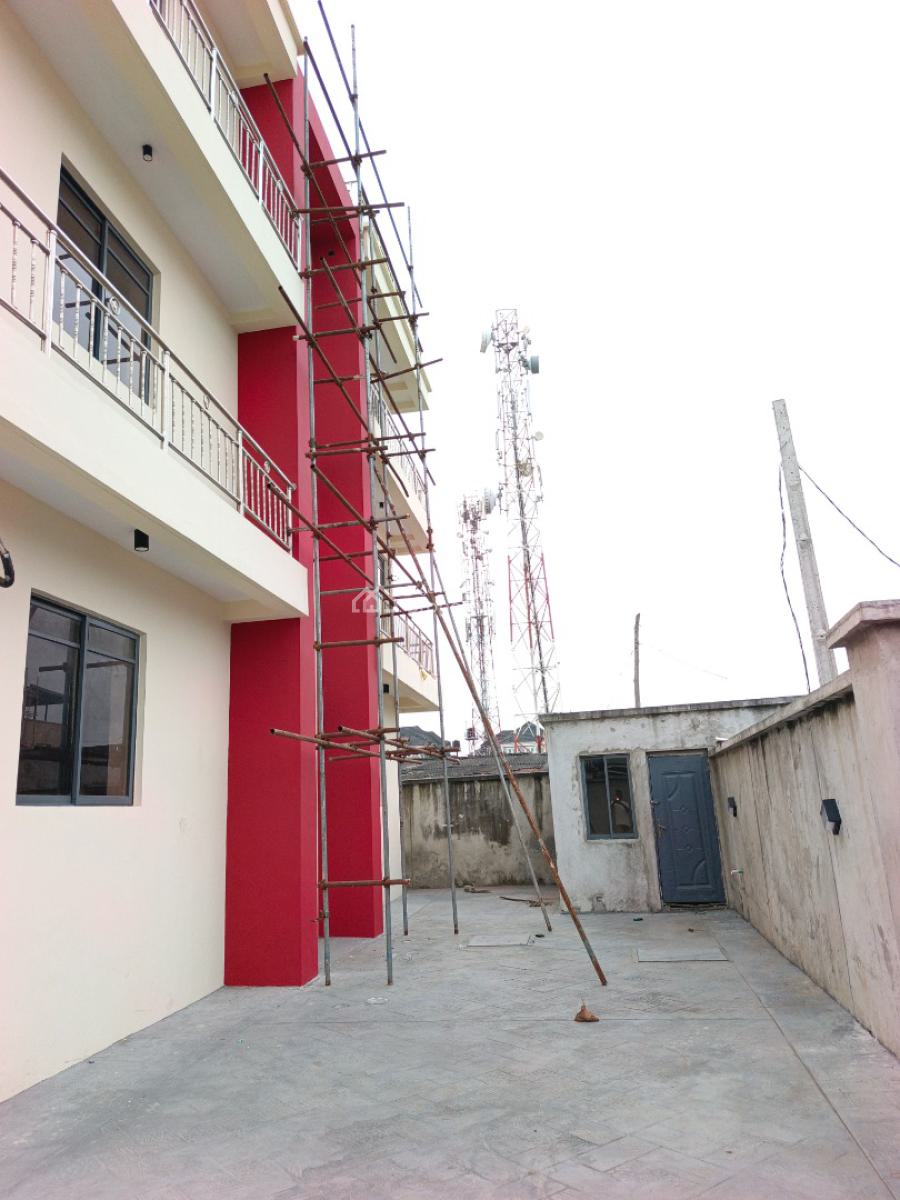 Smart Spacious Newly Built 2 Bedrooms Apartment Upstairs, Ikota, Lekki, Lagos, Flat / Apartment for Rent