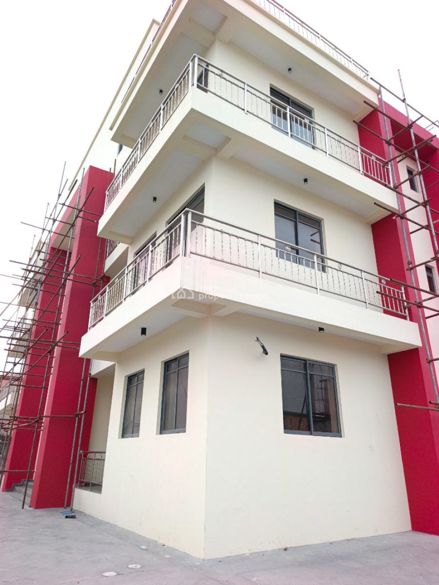 Smart Spacious Newly Built 2 Bedrooms Apartment Upstairs, Ikota, Lekki, Lagos, Flat / Apartment for Rent
