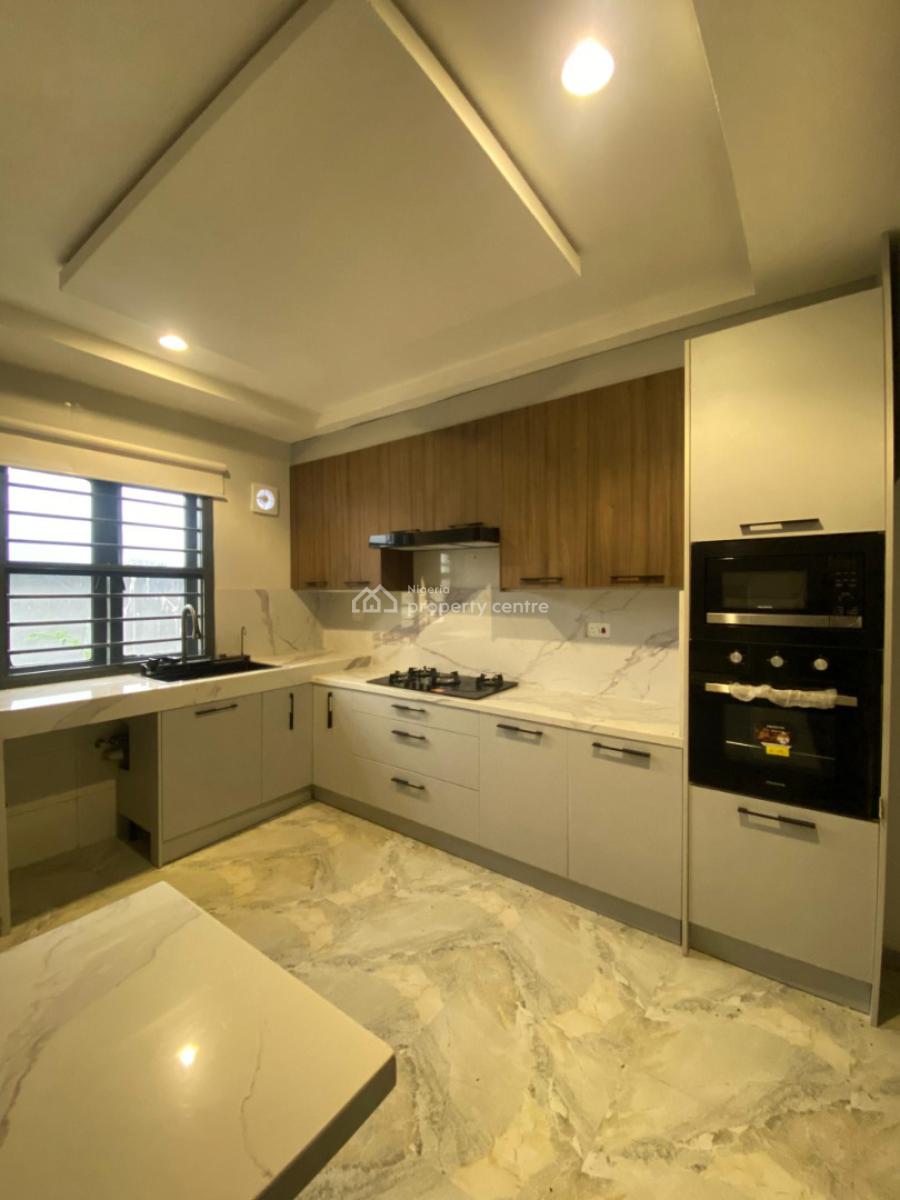 Furnished 4 Bedroom Terrace with Bq and Playground, Osapa, Lekki, Lagos, Terraced Duplex for Sale