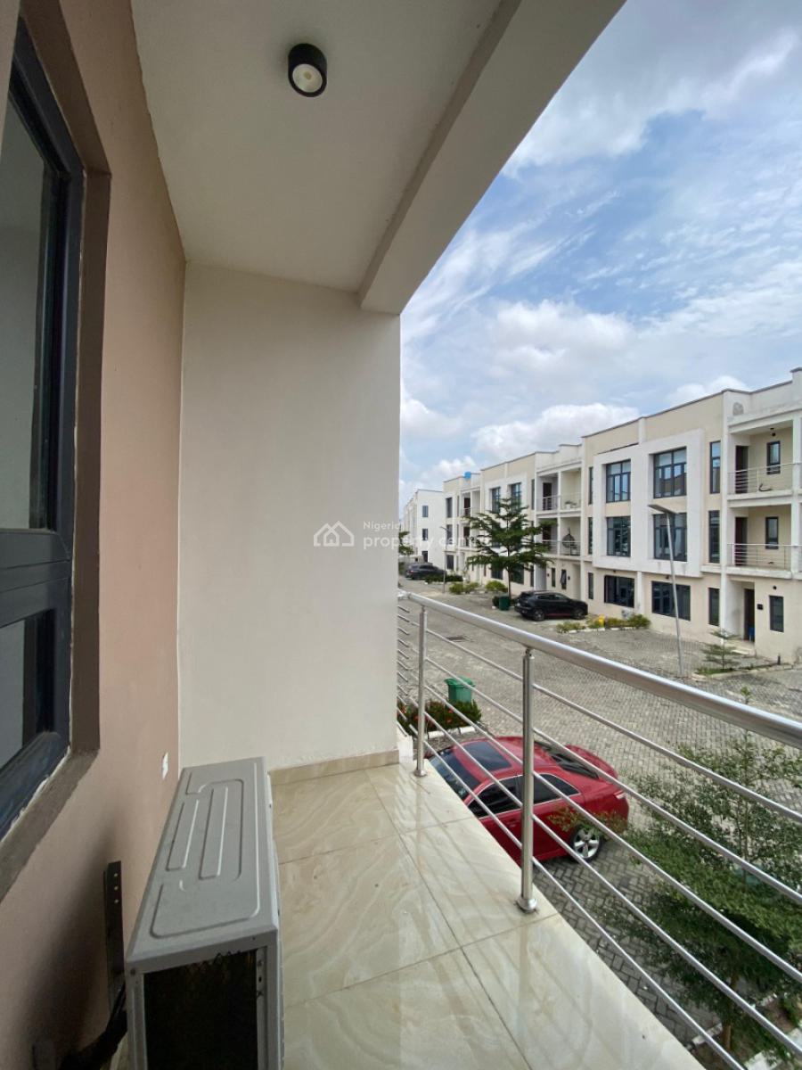 Furnished 4 Bedroom Terrace with Bq and Playground, Osapa, Lekki, Lagos, Terraced Duplex for Sale