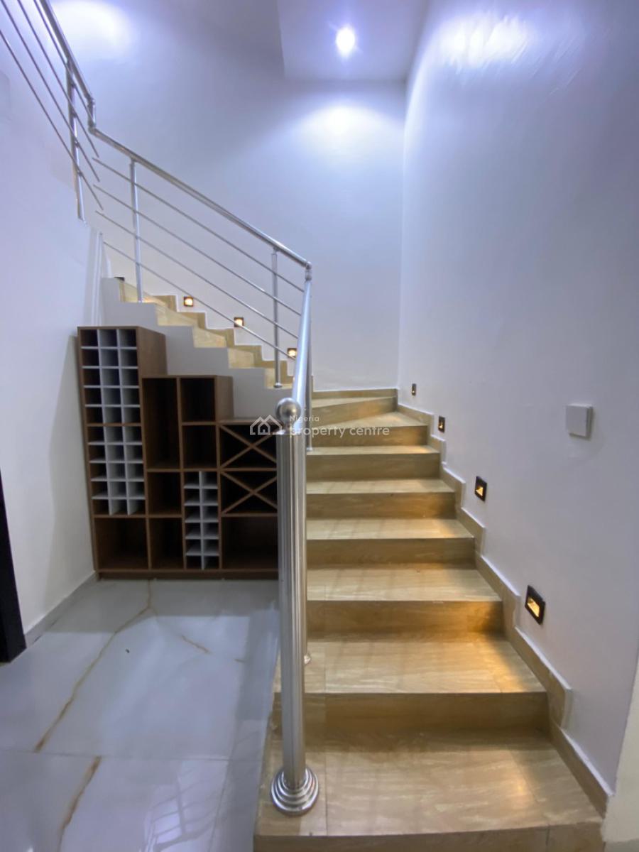 Furnished 4 Bedroom Terrace with Bq and Playground, Osapa, Lekki, Lagos, Terraced Duplex for Sale