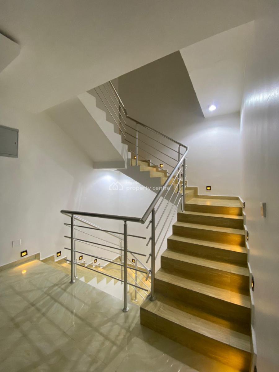 Furnished 4 Bedroom Terrace with Bq and Playground, Osapa, Lekki, Lagos, Terraced Duplex for Sale