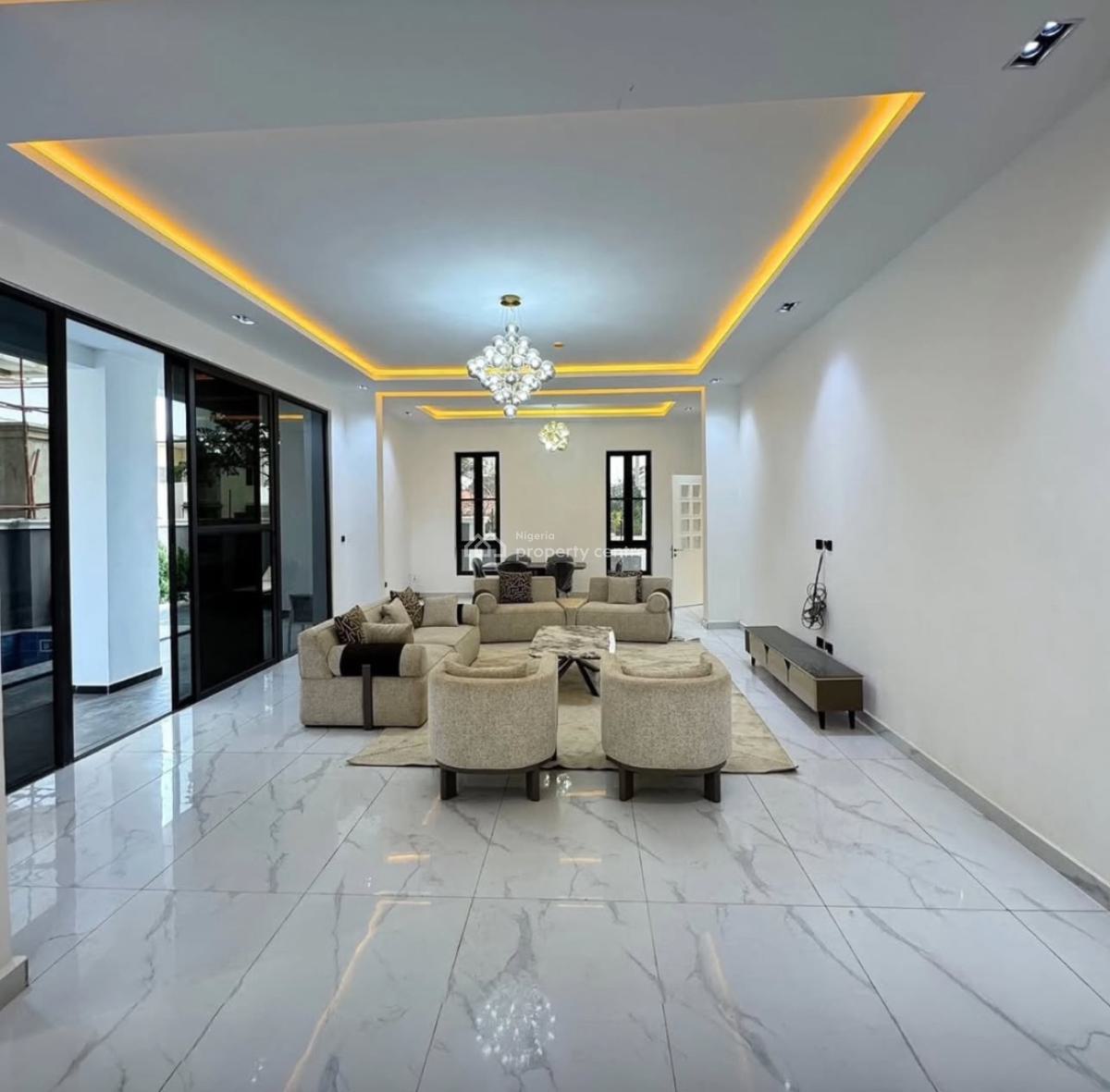 New 7 Bedroom Duplex with Pool, Asokoro District, Abuja, Detached Duplex for Sale