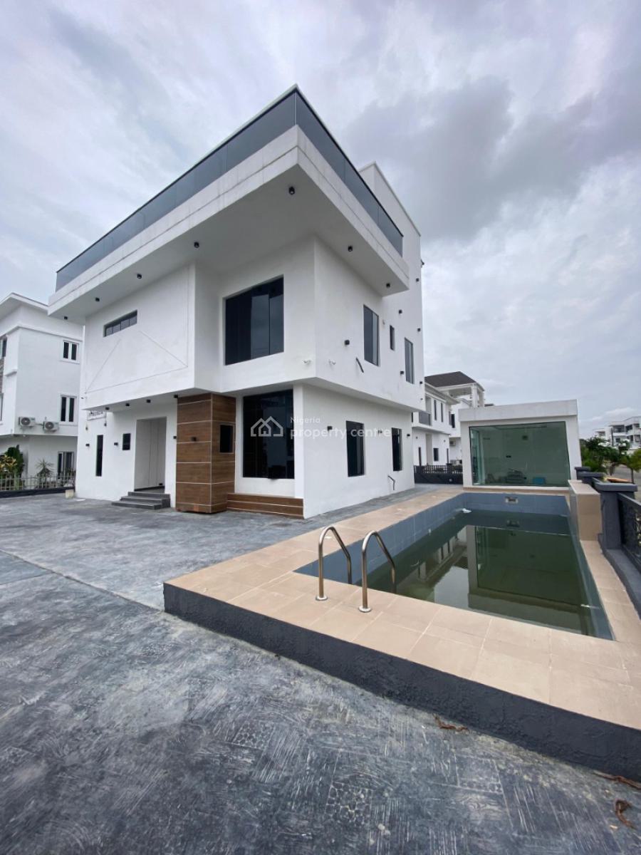 5 Bedroom Fully Detached Duplex with Bq,pool & Penthouse,cinema, Victory Park Estate, Osapa, Lekki, Lagos, Detached Duplex for Sale