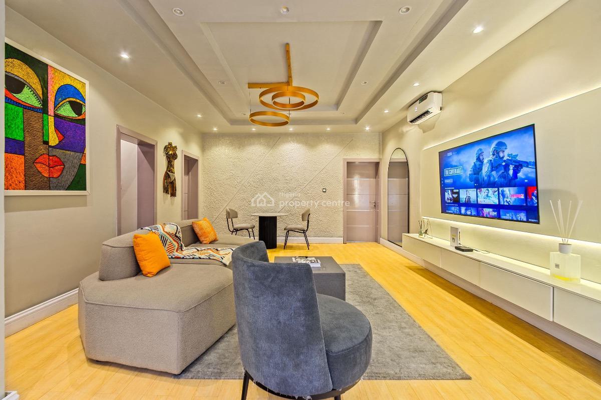 Brand New Luxury and Spacious 4 Bedroom Penthouse with Balconie,pool a, Lekki Phase 1, Lekki, Lagos, Flat / Apartment Short Let