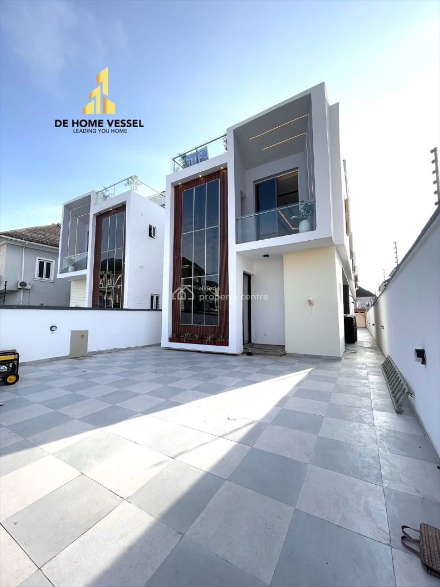 Impeccably Finished Luxury 5 Bed Detached Duplex with Cinema Rooftop, Chevron, Lekki, Lagos, Detached Duplex for Sale