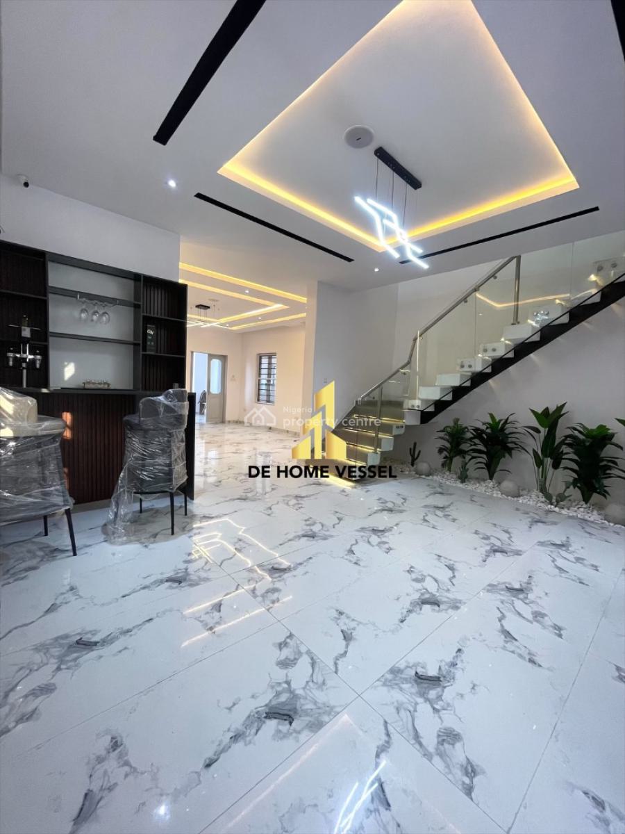Impeccably Finished Luxury 5 Bed Detached Duplex with Cinema Rooftop, Chevron, Lekki, Lagos, Detached Duplex for Sale