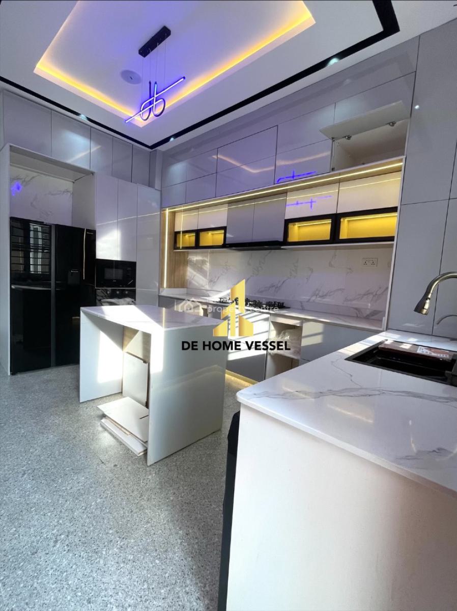 Impeccably Finished Luxury 5 Bed Detached Duplex with Cinema Rooftop, Chevron, Lekki, Lagos, Detached Duplex for Sale