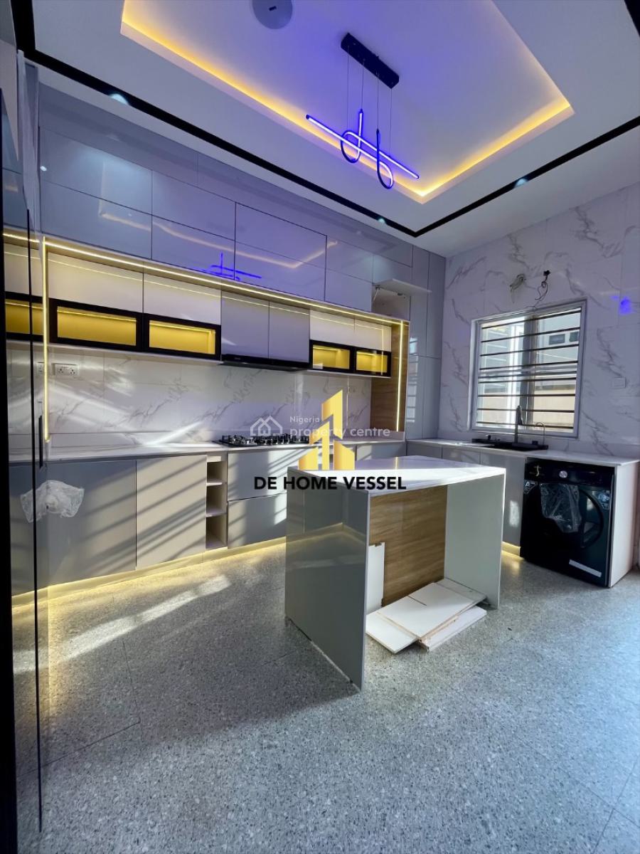 Impeccably Finished Luxury 5 Bed Detached Duplex with Cinema Rooftop, Chevron, Lekki, Lagos, Detached Duplex for Sale
