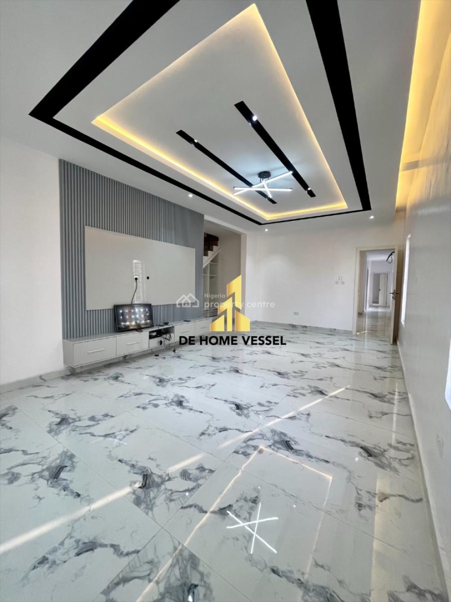 Impeccably Finished Luxury 5 Bed Detached Duplex with Cinema Rooftop, Chevron, Lekki, Lagos, Detached Duplex for Sale