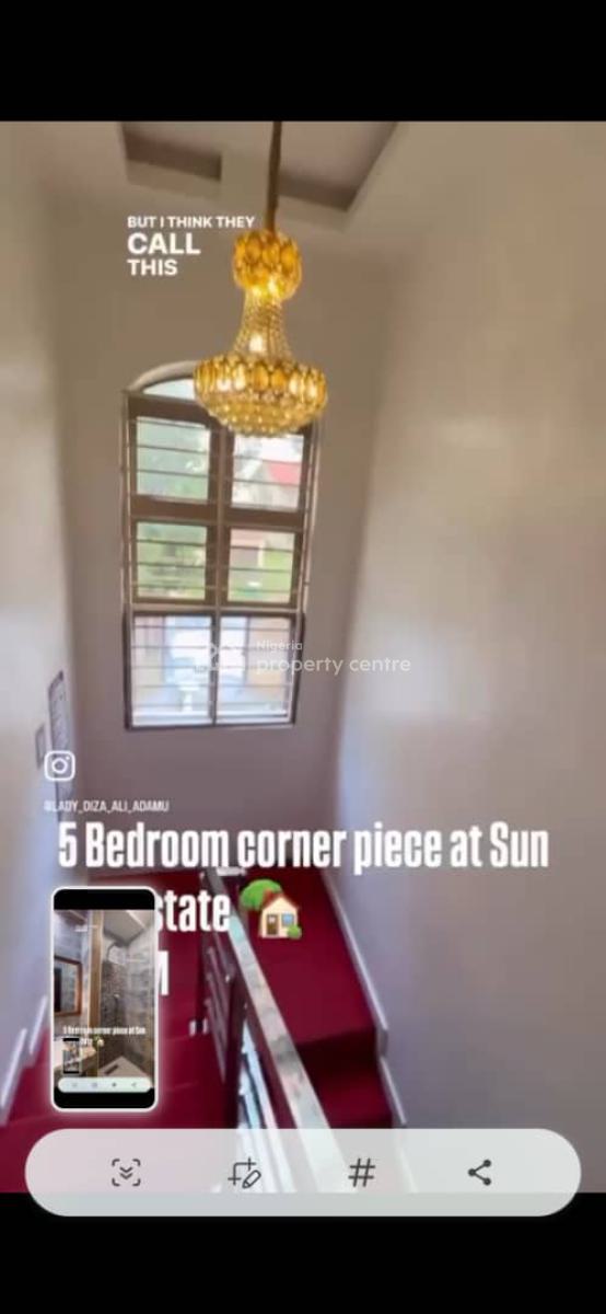 a Luxurious 5bedroom Fully Detached Duplex with a Bq, Suncity Estate, Galadimawa, Abuja, Detached Duplex for Sale
