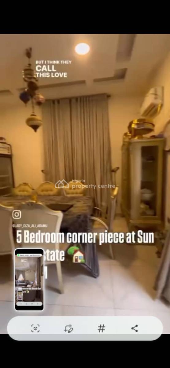 a Luxurious 5bedroom Fully Detached Duplex with a Bq, Suncity Estate, Galadimawa, Abuja, Detached Duplex for Sale