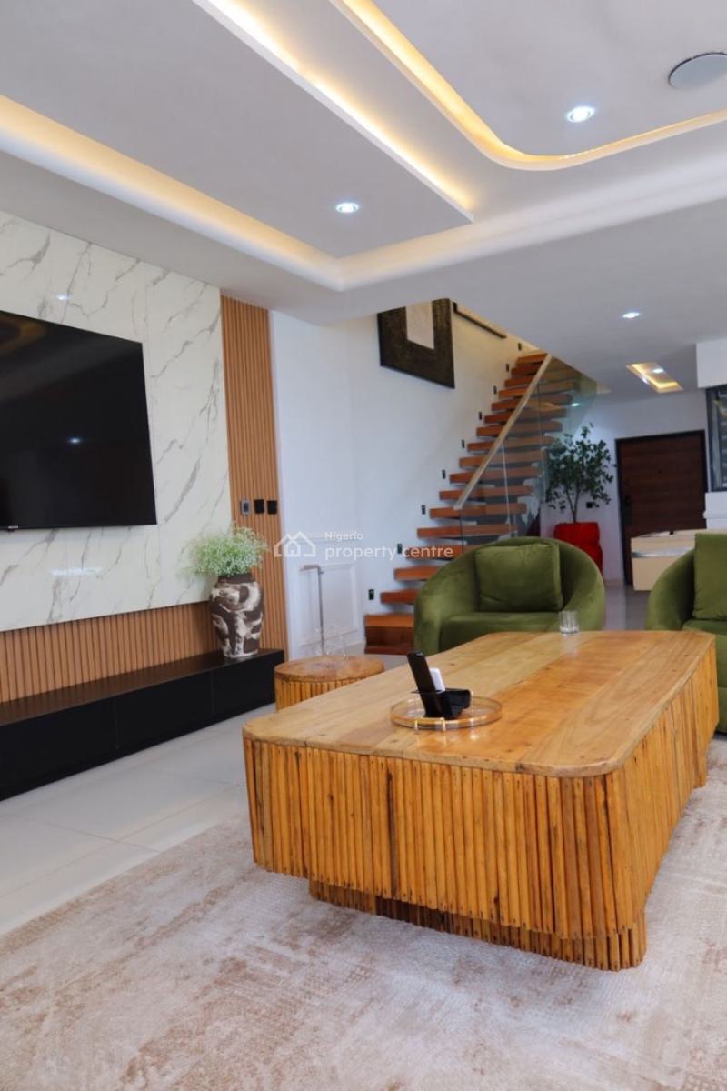 Furnished 3 Bedroom Maisonette, Phase 1, Lekki, Lagos, House Short Let
