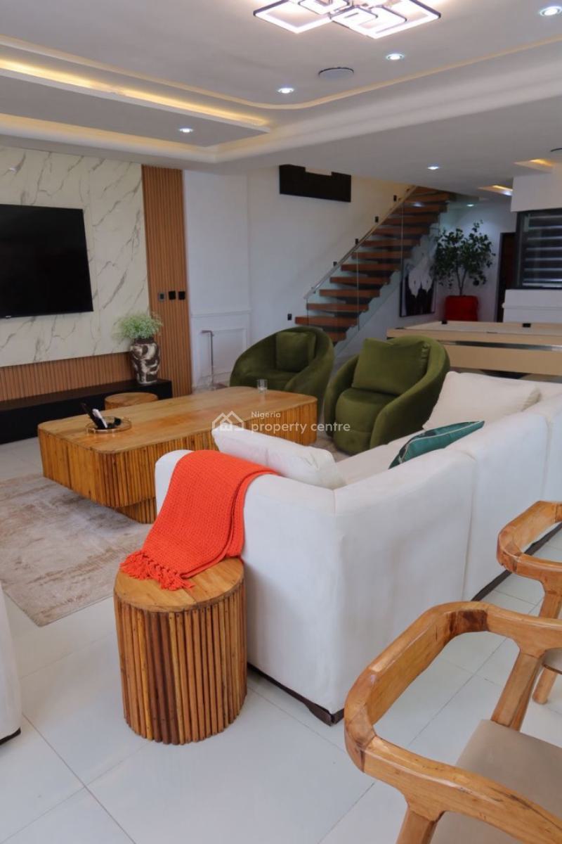 Furnished 3 Bedroom Maisonette, Phase 1, Lekki, Lagos, House Short Let