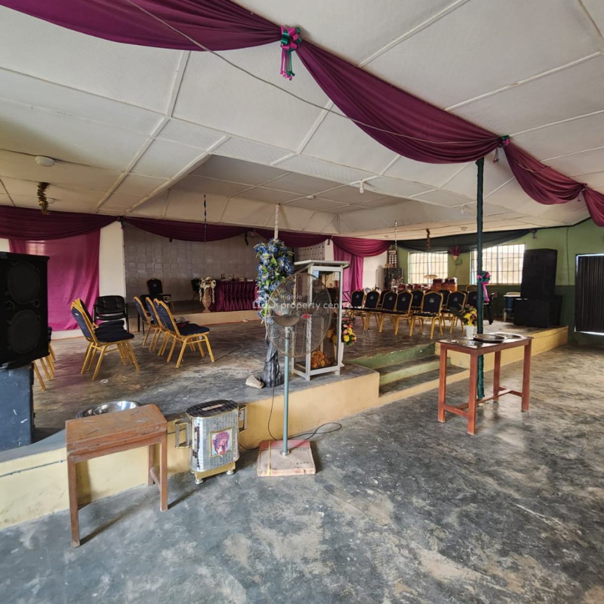 Church Building on 2,219sqm of Land, Eleyele, Ibadan, Oyo, Church for Sale