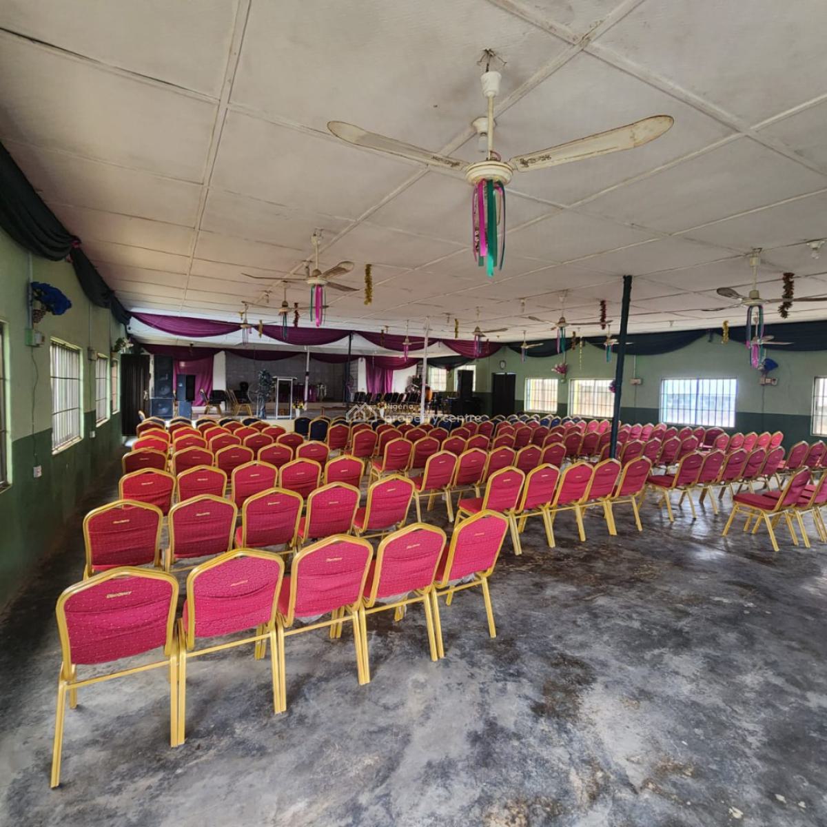 Church Building on 2,219sqm of Land, Eleyele, Ibadan, Oyo, Church for Sale
