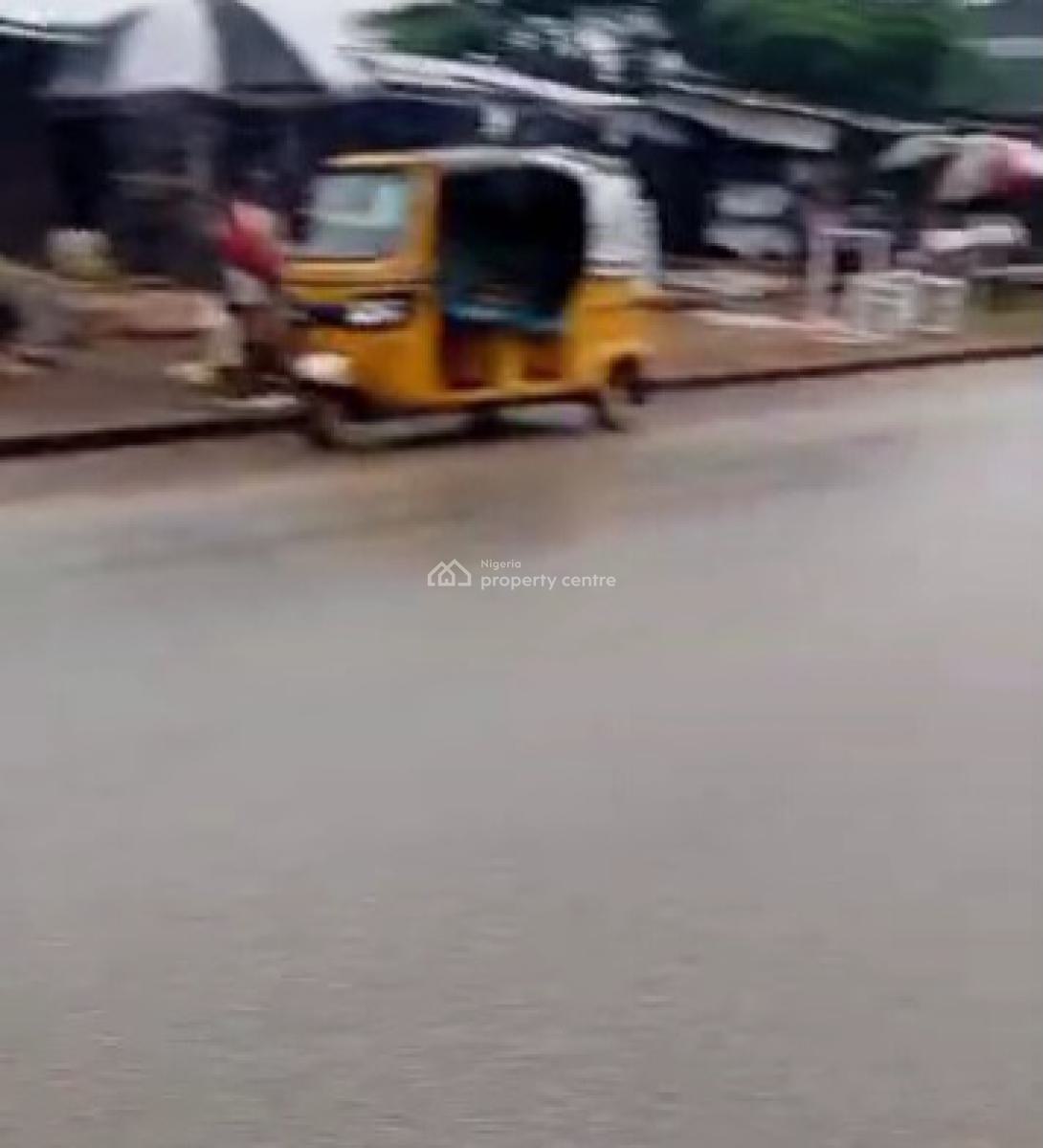 Highly Commercial 100ft By 200ft Land, Along Irhirhi Tarred Road, By Hexel Supermarket, Benin, Oredo, Edo, Commercial Land for Sale