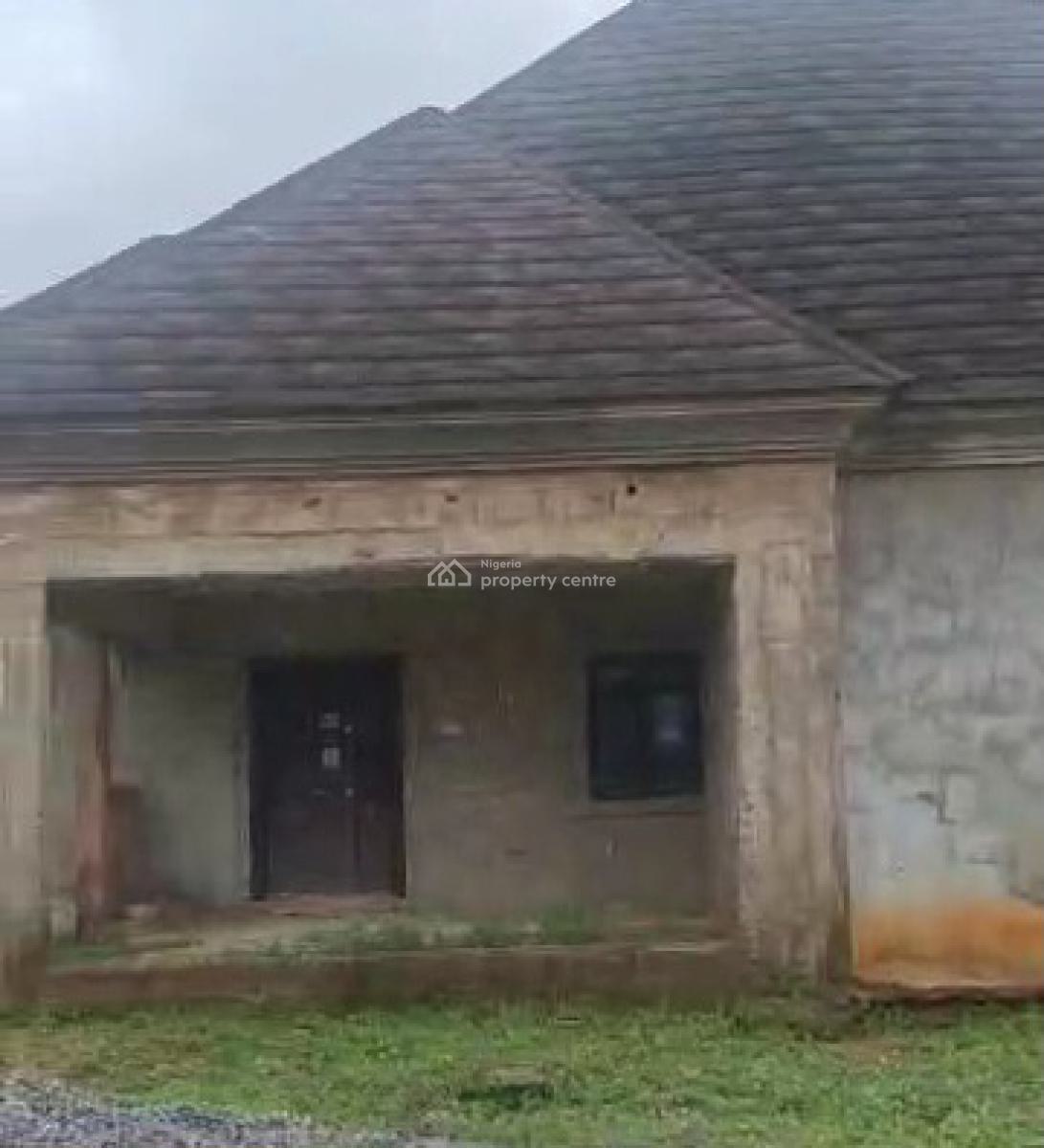 90% Completed 4 Masters Bedrooms Bungalow 100ft By 100ft Land, Amagba Road, Gra, Benin, Oredo, Edo, Terraced Bungalow for Sale