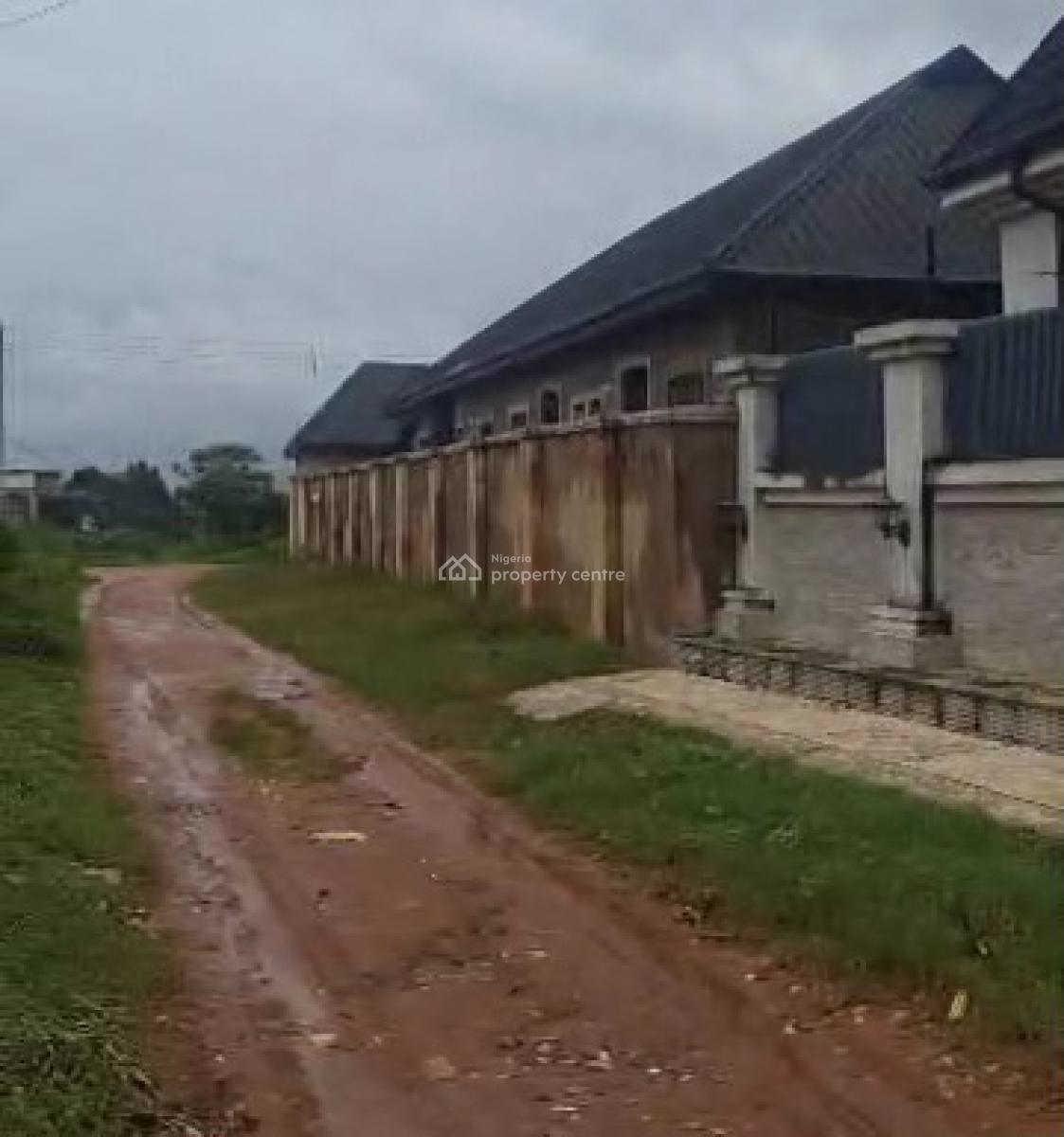 90% Completed 4 Masters Bedrooms Bungalow 100ft By 100ft Land, Amagba Road, Gra, Benin, Oredo, Edo, Terraced Bungalow for Sale