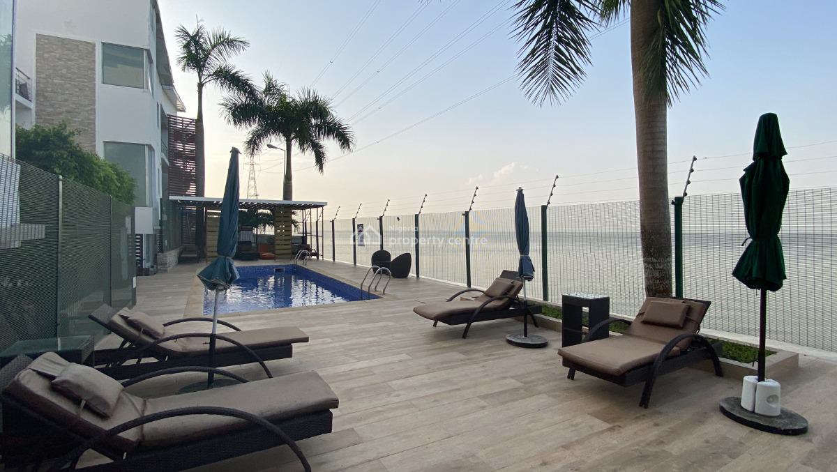 Prestige Living -- 2-bedroom Waterfront Apartment with Bqs, 3rd Avenue Banana Island Estate, Banana Island, Ikoyi, Lagos, Flat / Apartment for Sale