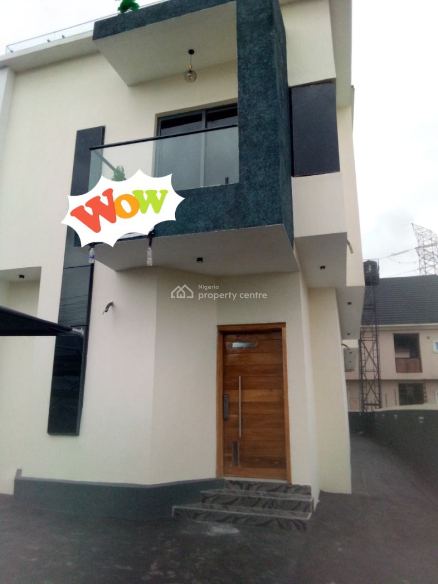 4 Bedroom Fully Detached Duplex with Bq, in an Estate, Ajiwe, Ajah, Lagos, Detached Duplex for Sale