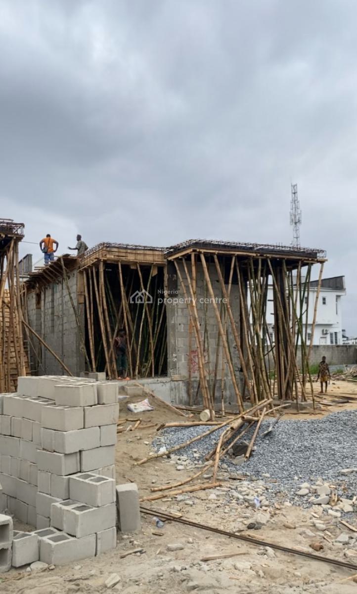 Luxury 5 Bedroom Fully Detached with Bq and Private Pool (offplan), Favored Height Estate, Chevron, Lekki, Lagos, Detached Duplex for Sale
