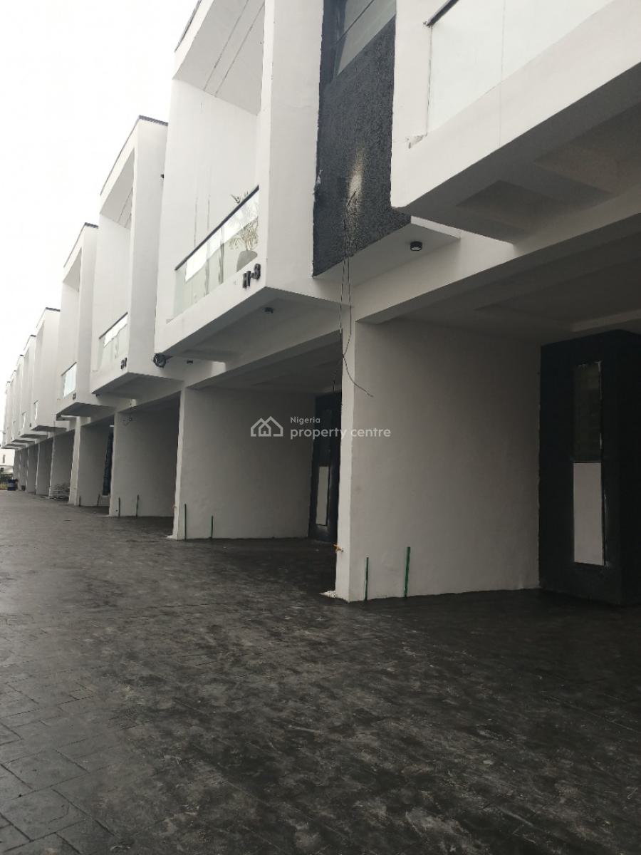 4bedroom Terrace Duplex with Spacious Room, in a Well Secure Estate, Ikota, Lekki, Lagos, Terraced Duplex for Sale