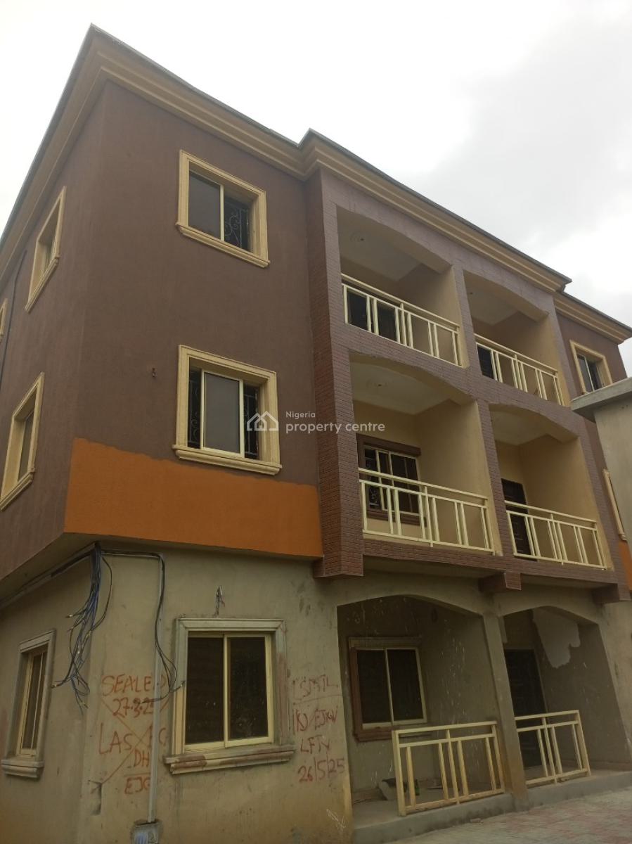 Newly Built 2 Bedrooms, Upstairs, Nnpc Axis, Field Bus-stop, Isolo, Lagos, Flat / Apartment for Rent
