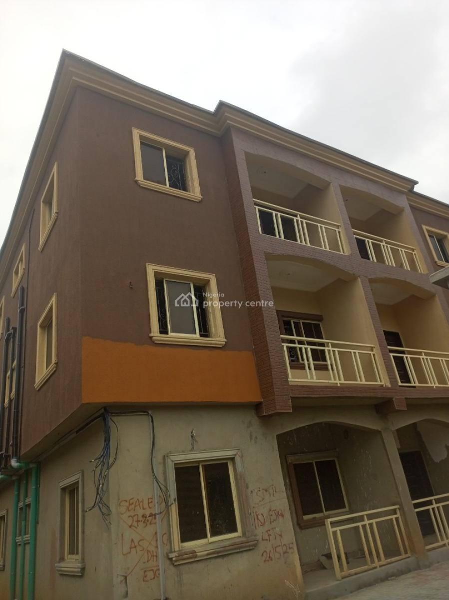 Newly Built 2 Bedrooms, Upstairs, Nnpc Axis, Field Bus-stop, Isolo, Lagos, Flat / Apartment for Rent