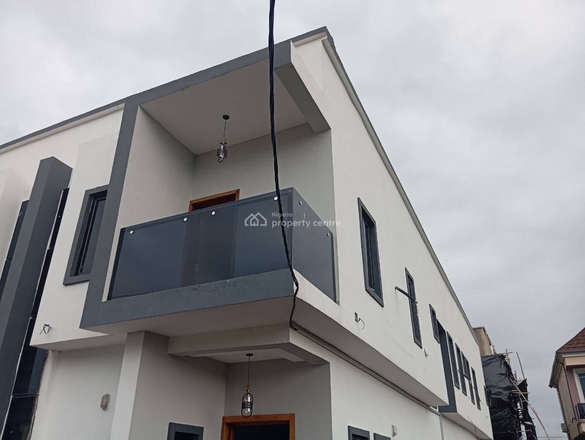 Sweet Brand New 4 Bedroom Duplex + Bq, Beechwood Estate, Imalete Alafia, Ibeju Lekki, Lagos, House for Sale