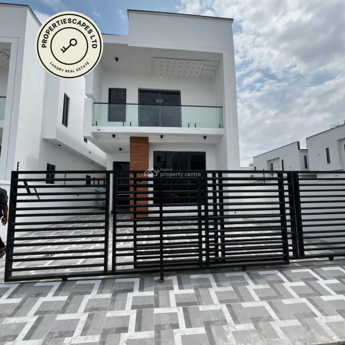 4 Bedrooms Fully Detached Duplex with Bq, Lekki, Ajah, Lagos, Detached Duplex for Sale