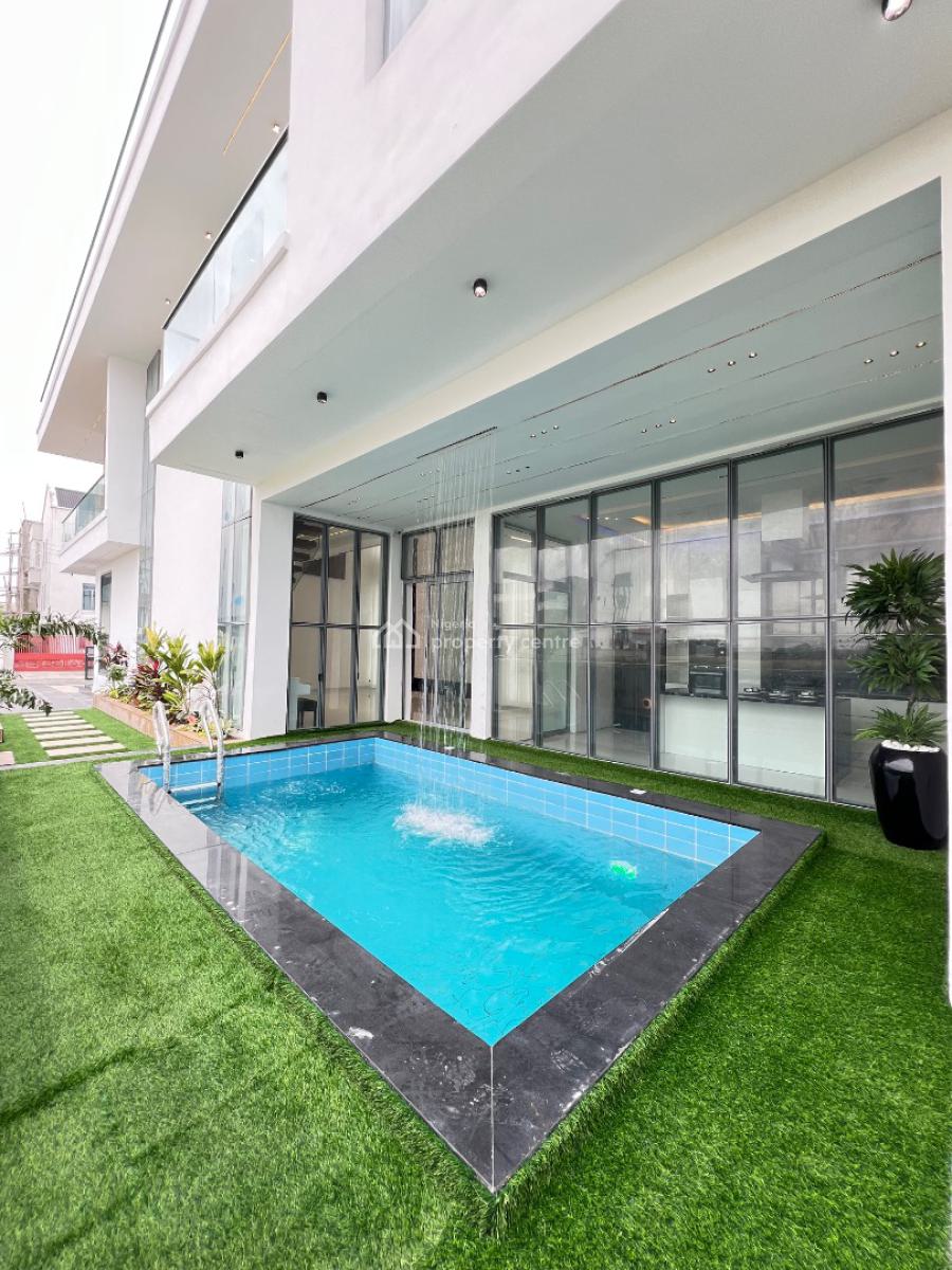 5 Bedroom Fully Detached Duplex with Swimming Pool, Cinema, Gazebo, Bq, Osapa London, Osapa, Lekki, Lagos, Detached Duplex for Sale