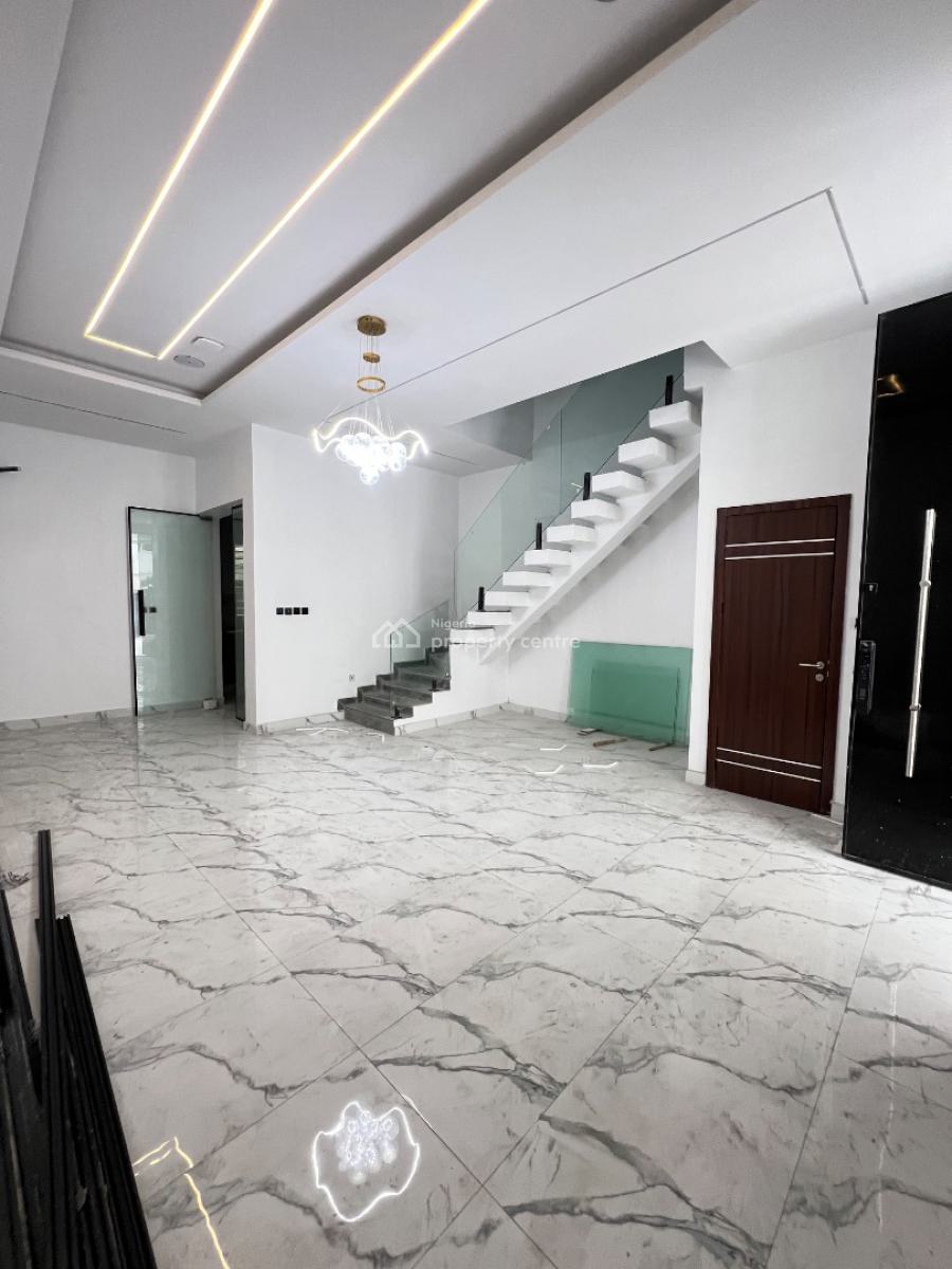 Well Built 4 Bedroom Terraced Duplex with Bq, Communal Swimming Pool I, Osapa London, Osapa, Lekki, Lagos, Terraced Duplex for Sale