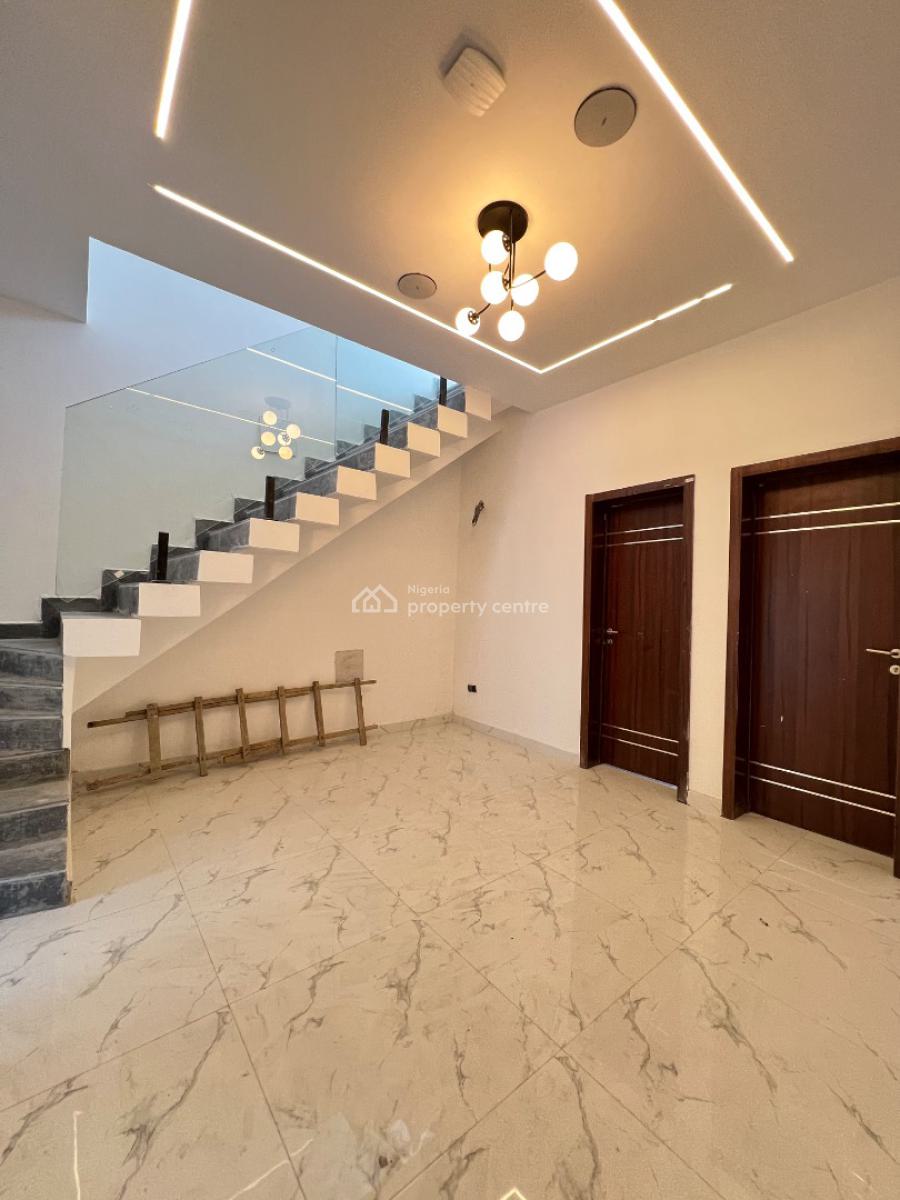 Well Built 4 Bedroom Terraced Duplex with Bq, Communal Swimming Pool I, Osapa London, Osapa, Lekki, Lagos, Terraced Duplex for Sale