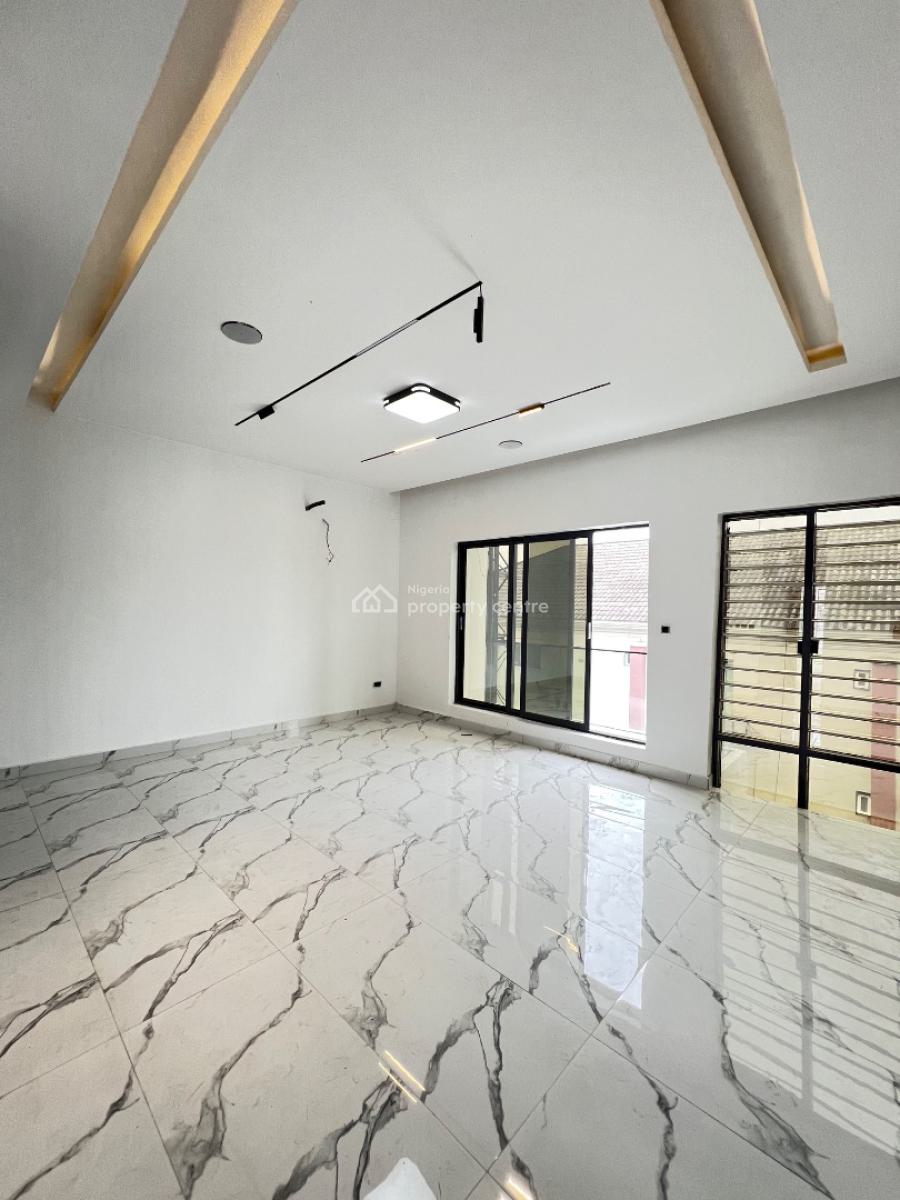 Well Built 4 Bedroom Terraced Duplex with Bq, Communal Swimming Pool I, Osapa London, Osapa, Lekki, Lagos, Terraced Duplex for Sale