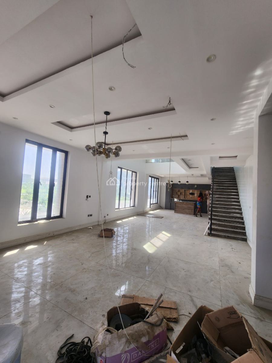 Executive 5 Bedroom Semi Detached House with Bq, Cowry Creek Estate, Lekki, Lagos., Lekki, Lagos, Semi-detached Duplex for Sale