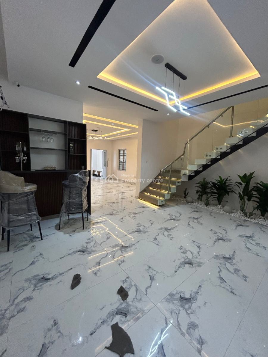 Luxury and Spacious 5 Bedroom Contemporary Detached Duplex with a Room, Chevron, Lekki, Lagos, Detached Duplex for Sale