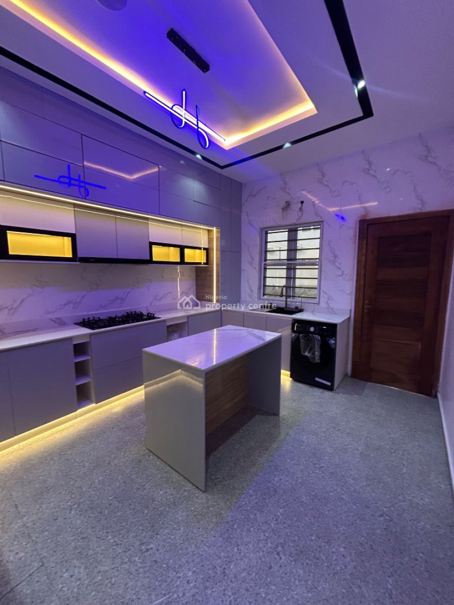 Luxury and Spacious 5 Bedroom Contemporary Detached Duplex with a Room, Chevron, Lekki, Lagos, Detached Duplex for Sale