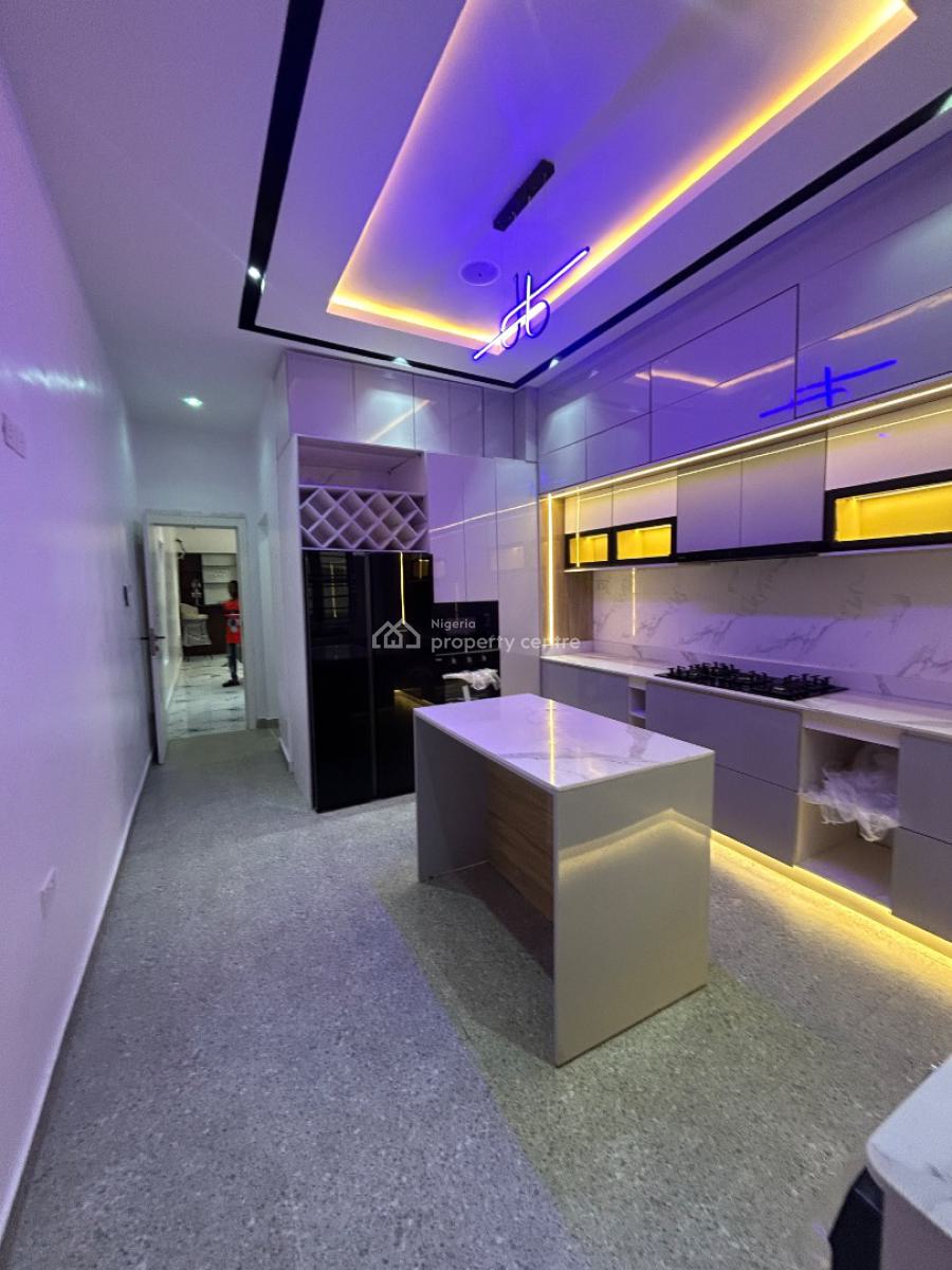 Luxury and Spacious 5 Bedroom Contemporary Detached Duplex with a Room, Chevron, Lekki, Lagos, Detached Duplex for Sale