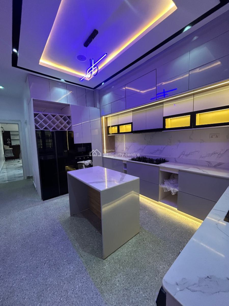 Luxury and Spacious 5 Bedroom Contemporary Detached Duplex with a Room, Chevron, Lekki, Lagos, Detached Duplex for Sale