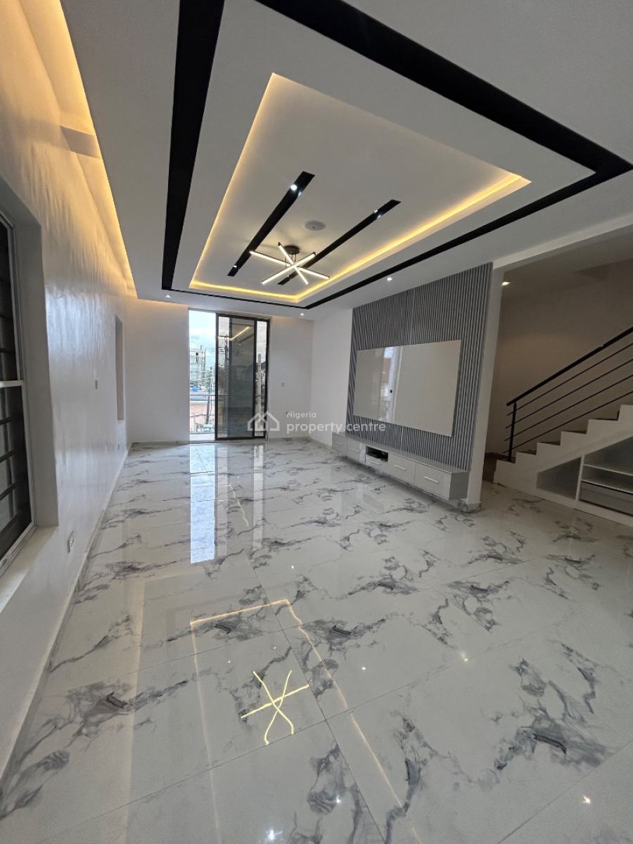 Luxury and Spacious 5 Bedroom Contemporary Detached Duplex with a Room, Chevron, Lekki, Lagos, Detached Duplex for Sale