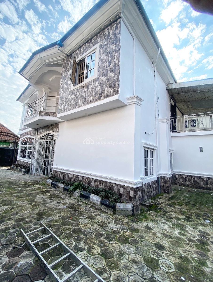 4 Bedroom Detached Duplex with Bq & Sit Out Lounge, Doxa Road Peter Odili Port Harcourt, Port Harcourt, Rivers, Detached Duplex for Rent