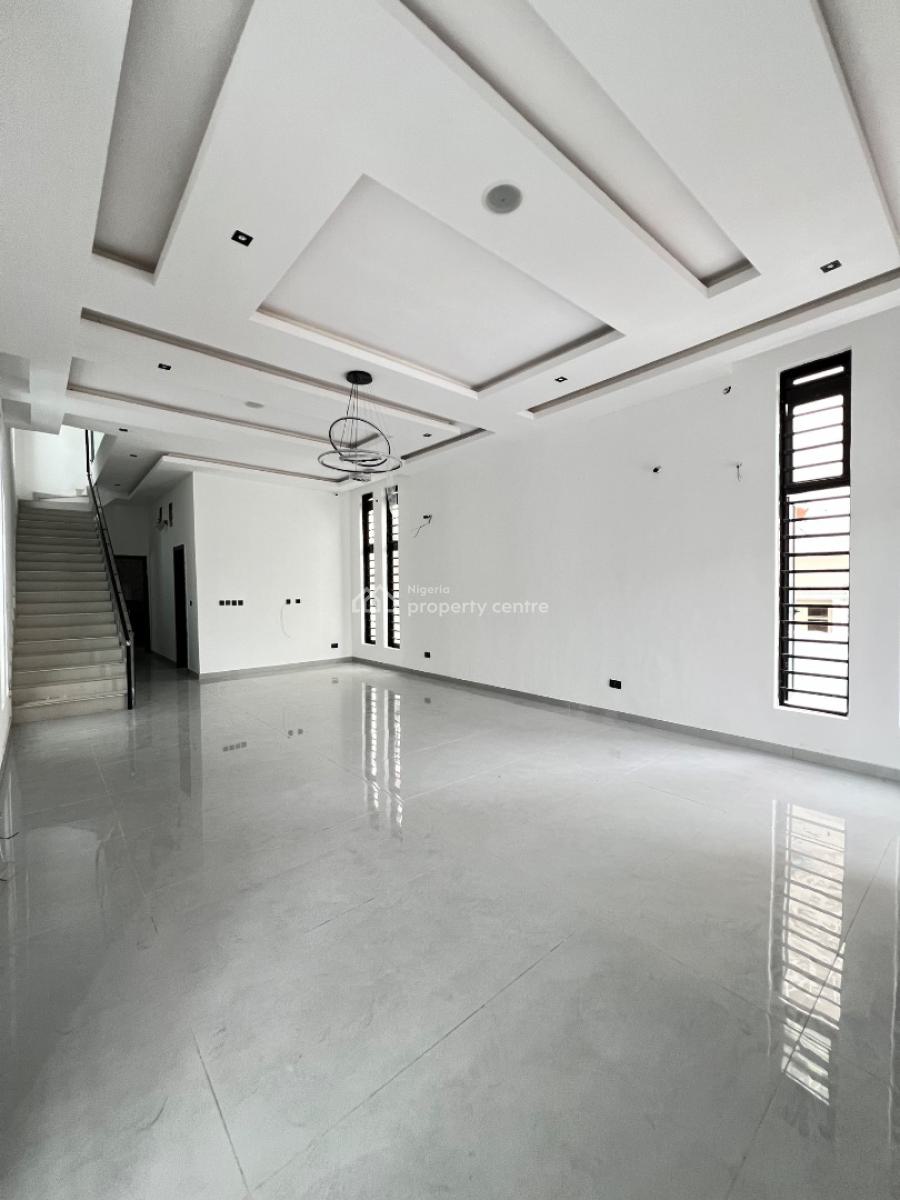 Spacious 5 Bedroom Detaced Duplex with Bq in a Serene Environment in O, Osapa London, Osapa, Lekki, Lagos, Detached Duplex for Sale