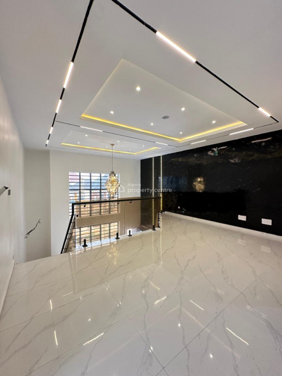 Luxury 5-bedroom Fully Detached Duplex with Bq & Rooftop Terrace, Chevron, Lekki, Lagos, Detached Duplex for Sale
