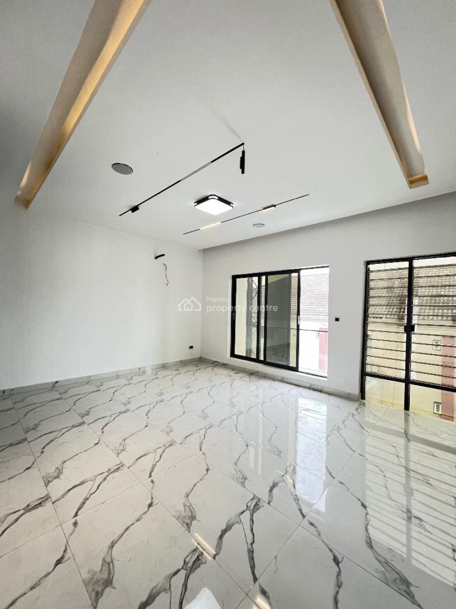 Well Built 4 Bedroom Terraced Duplex with Bq, Communal Swimming Pool, Osapa London, Lekki, Lagos, Terraced Duplex for Sale