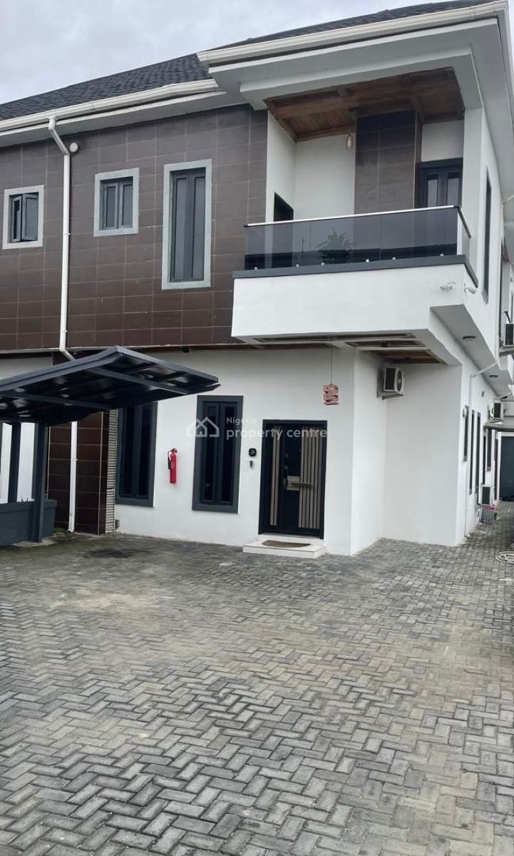 4bedroom Semi Detached Duplex, Osapa Beside Pinnock Estate, Lekki, Lagos, Semi-detached Duplex for Rent