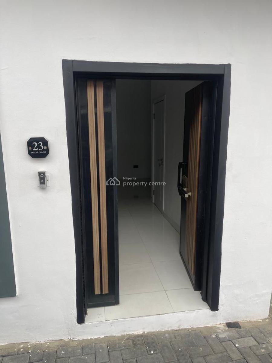 Fully Serviced 4 Bedrooms Terrace Duplex, Behind Pinnock Beach Estate Osapa/gated with Access Code, Osapa, Lekki, Lagos, Terraced Duplex for Rent